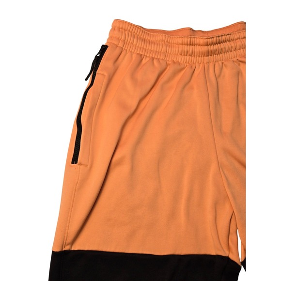 Nike Therma Fit Color Block Joggers Orange Black Men's Size L DA6368 693 - Picture 3 of 13